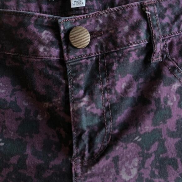 CAbi 159 Twilight Jegging Purple stretchy Skinny Pants - Picture 6 of 8